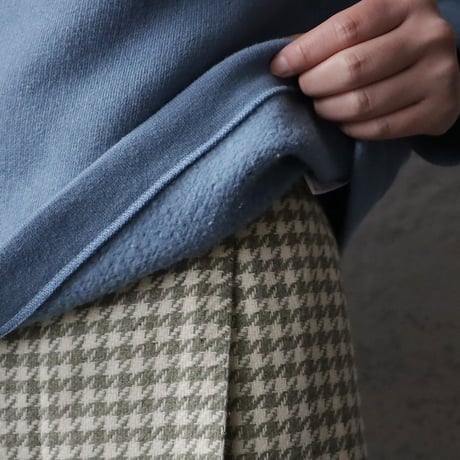 R&D.M.Co- drop shoulder sweat (bluegray/brown/heathergray/black)