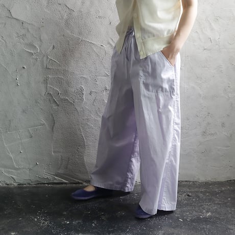 Le pivot cotton easypants(lilac)