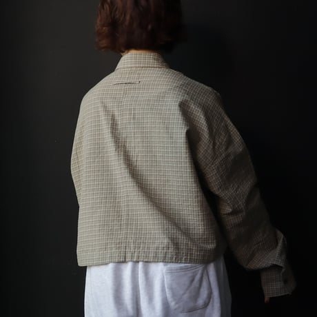 ànuke Check Short Shirts (beige)