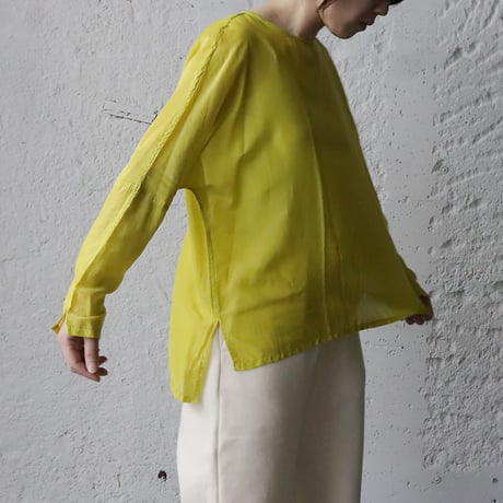 Tabrik silkcotton pullover (limegreen)