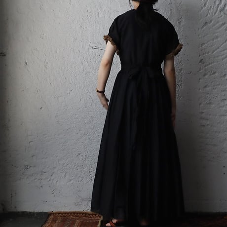 Tabrik fringe dress (black)