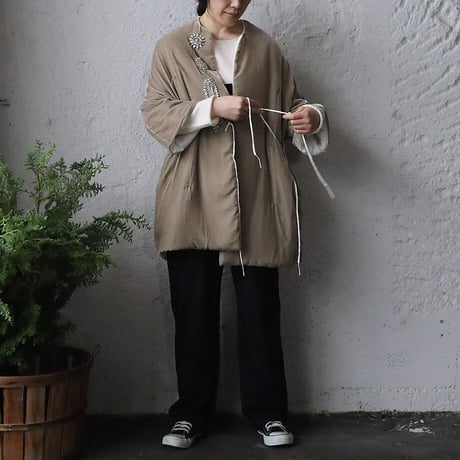 TOWAVASE La zabu long jacket (gray)