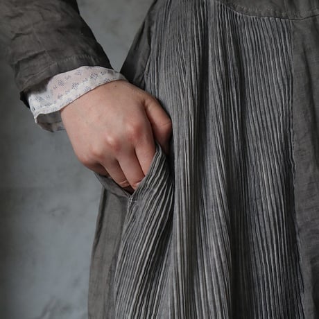 Tabrik cache-coeur dress (carbon black)