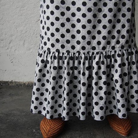 NOTA laterano due flounced skirt dot