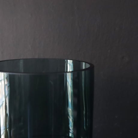 deep blue flower vase