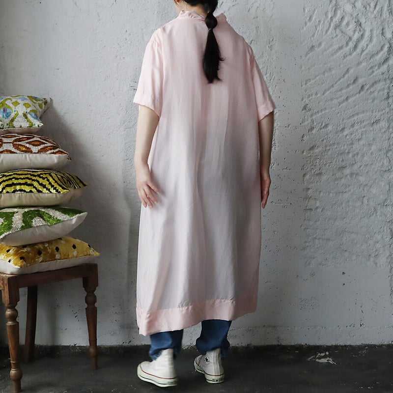 TOWAVASE Souplesse long T-shirt (peach) | nii-B