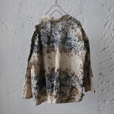Funatabi atelier jacket (botanical dye bluemix)