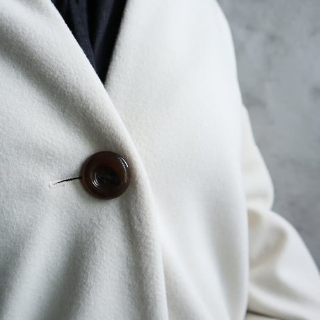 .less  cocoon coat (offwhite)