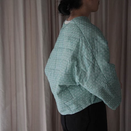 TOWAVASE Sarasa quilt Jacket (green)