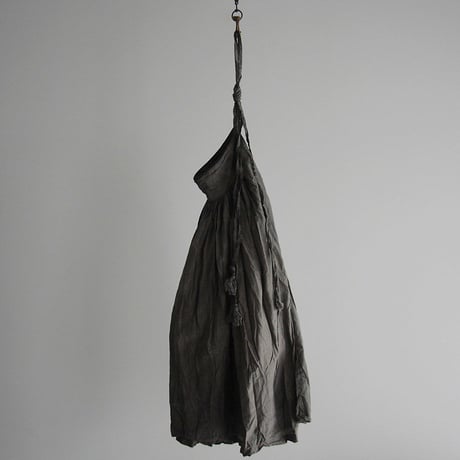 Tabrik gathered skirt (carbon black))
