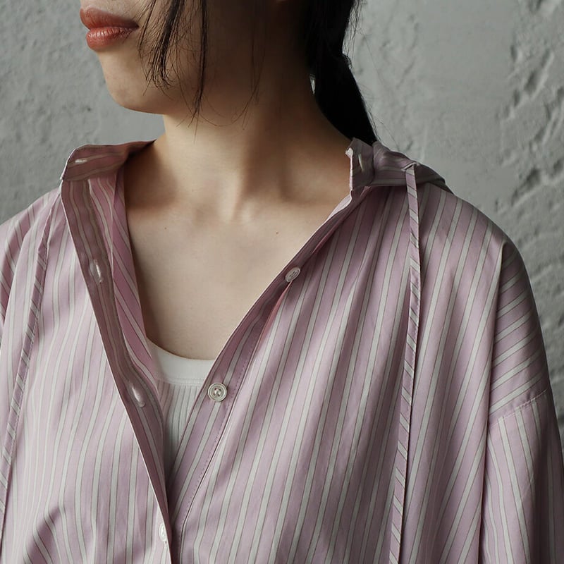 WANDERUNG hood blouse (pink) | nii-B | WEBSHOP