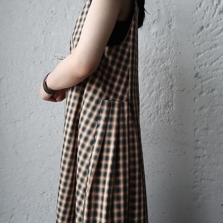NOTA le blueque dress (plaid)