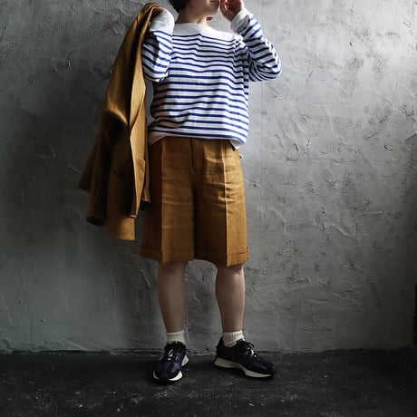 WANDERUNG linen pants (brown)