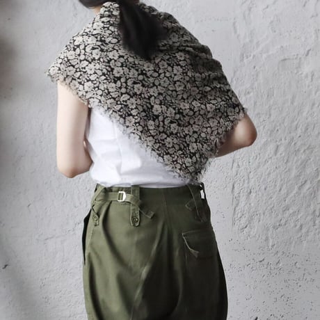 R&D.M.Co- wild berry gauze shawl