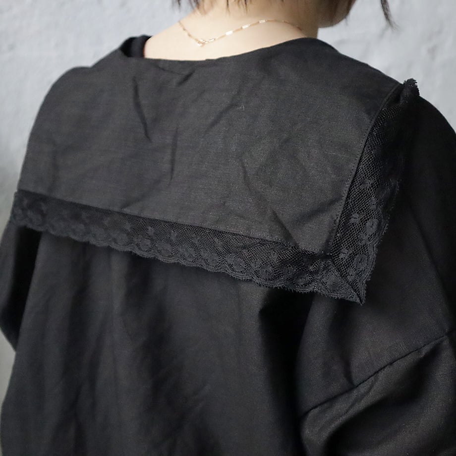 TOWAVASE Leavers blouse (black) | nii-B | WEBSHOP