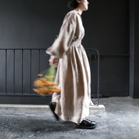 NOTA sicily dress (scrub brown)