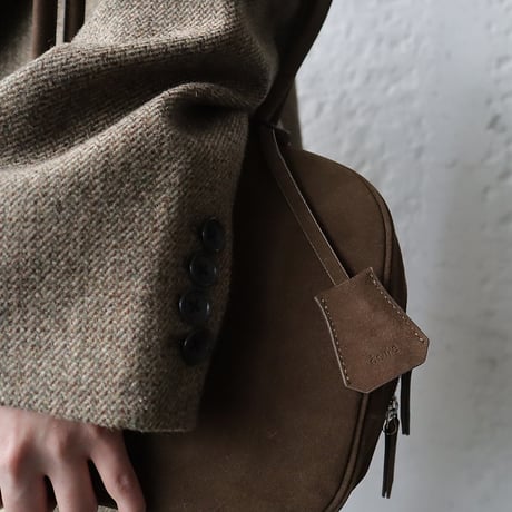 ànuke ecoleather boston bag (brown)