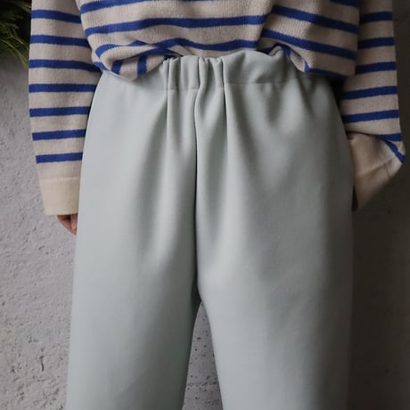NOUVELLES DU PARADIS woollike pants (sage green)