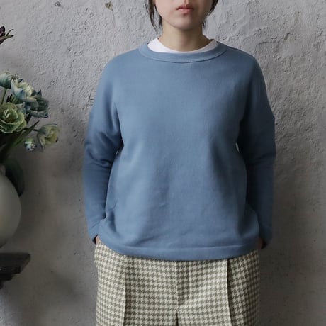 R&D.M.Co- drop shoulder sweat (bluegray/brown/heathergray/black)