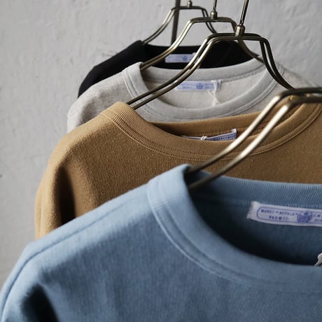 R&D.M.Co- drop shoulder sweat (bluegray/brown/heathergray/black)
