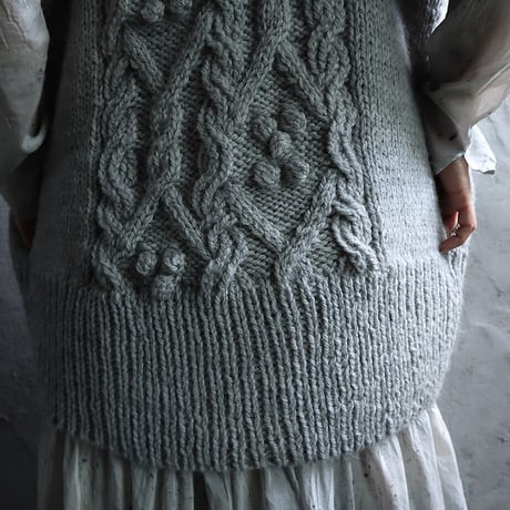 chiihao x nii-B  loose vest (gray)