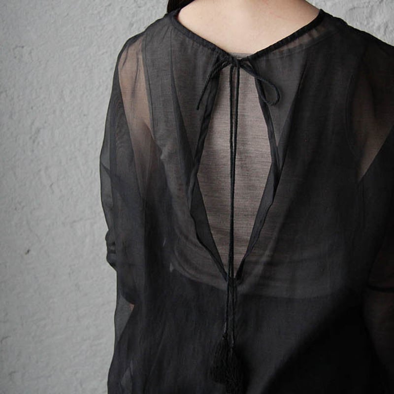 Tabrik タブリク　コットンシルクシアーワンピース 楽天市場】タブリク Tabrik コットンシルクシアーシャツ