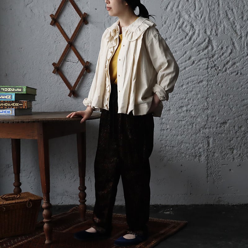 TOWAVASE india cotton flannel blouse | nii-B | 