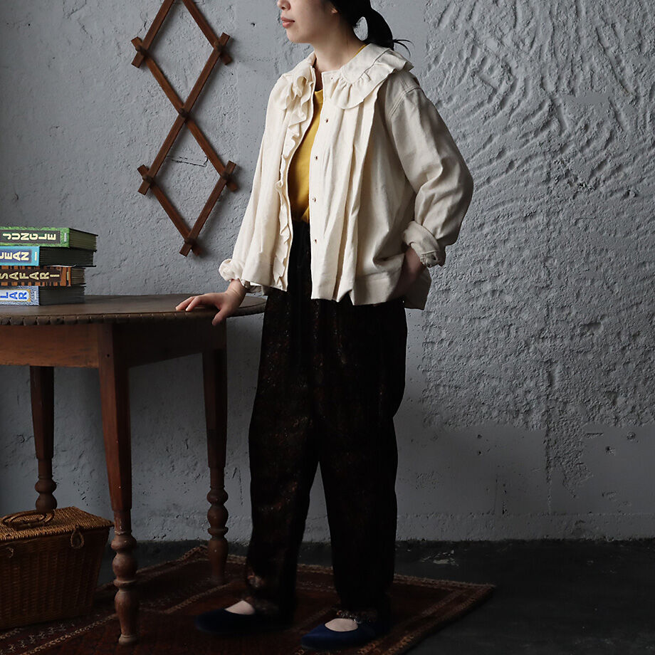 TOWAVASE india cotton flannel blouse | nii-B | 