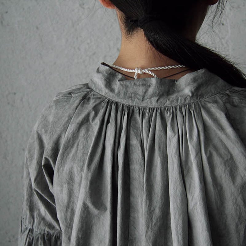 Tabrik cotton gather robe | nii-B | WEBSHOP