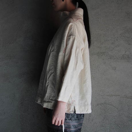 TOWAVASE fisher woman's shirt beige
