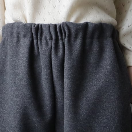 NOUVELLES DU PARADIS woollike pants (charcoal)