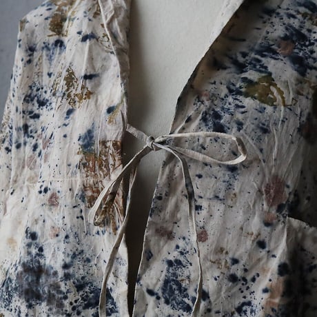 Funatabi atelier jacket (botanical dye bluemix)