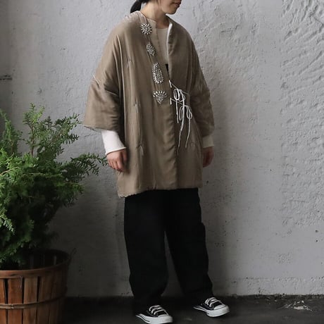 TOWAVASE La zabu long jacket (gray)