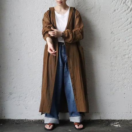 Tabrik organdie sailor robe (brown)