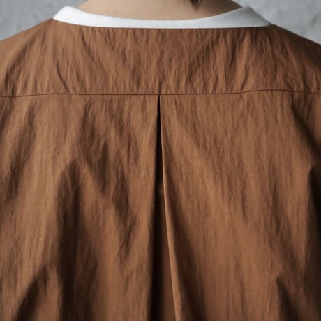 2B long gilet (brown)
