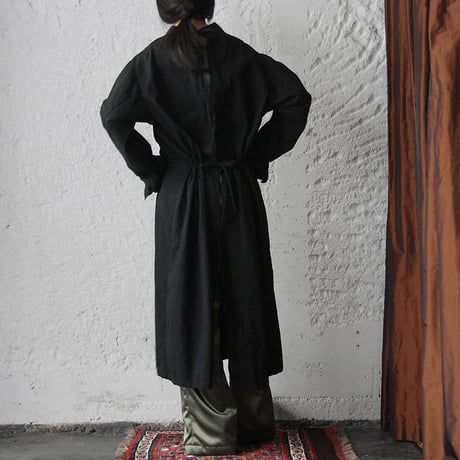 hospital surgical gown (black)