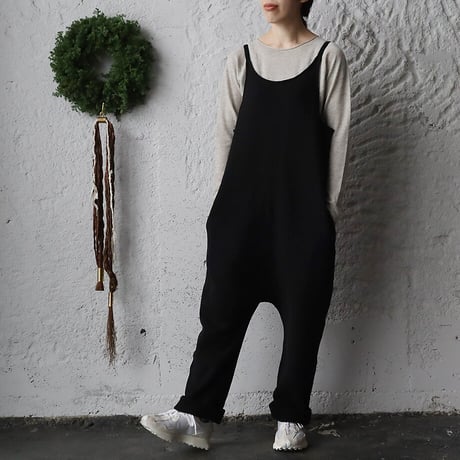 R&D.M.Co- salopette (black/REALLY?)