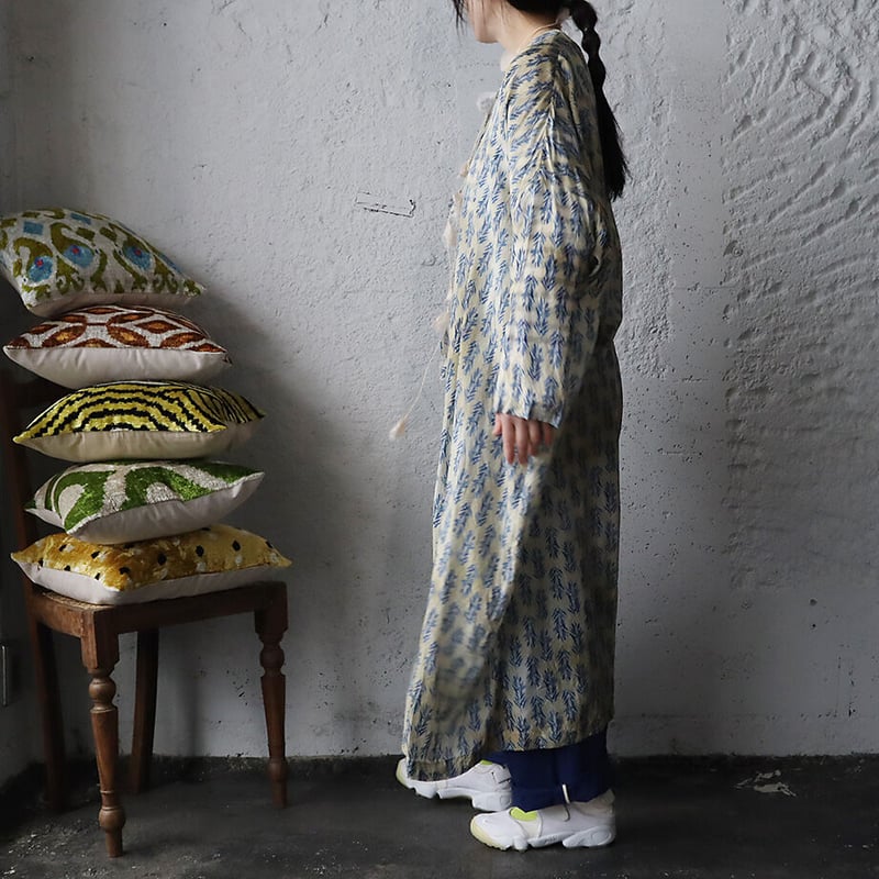 TOWAVASE Sarasa dress Charlie (blue) | nii-B |