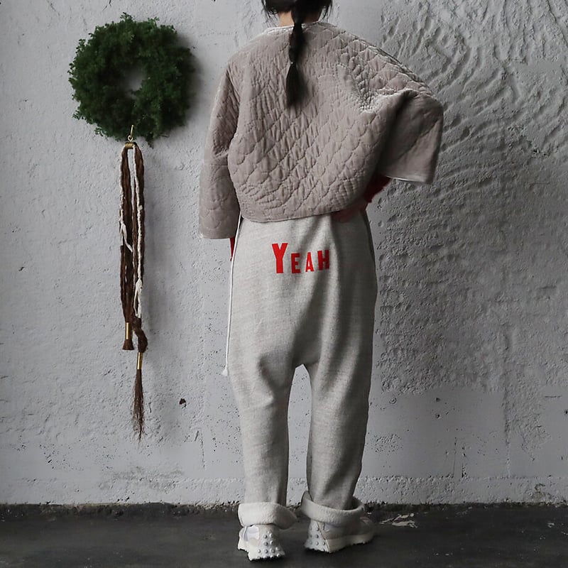 TOWAVASE velvet quilt jacket (gray) | nii-B |