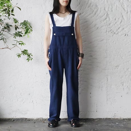 france navy type  overalls  navyblue
