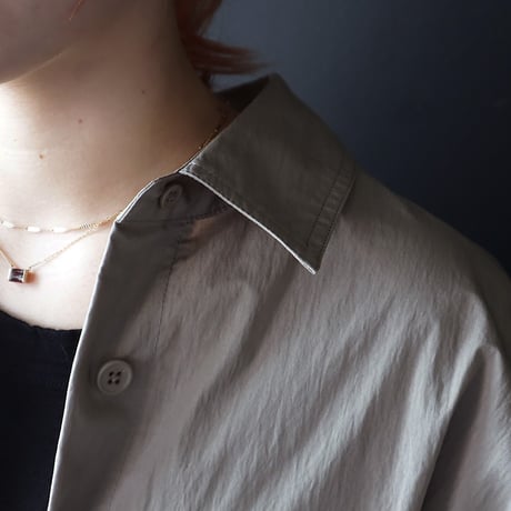 ànuke halfsleeve shirts combinaison (beige)