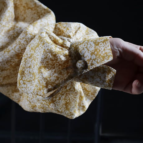 NOTA sicily dress (flower print mustard)