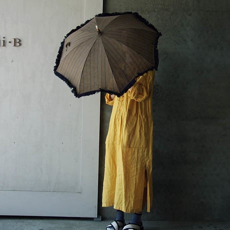 Tabrik parasol  brown x navystripe