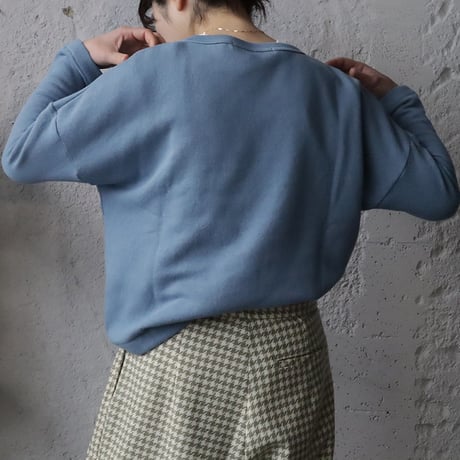 R&D.M.Co- drop shoulder sweat (bluegray/brown/heathergray/black)
