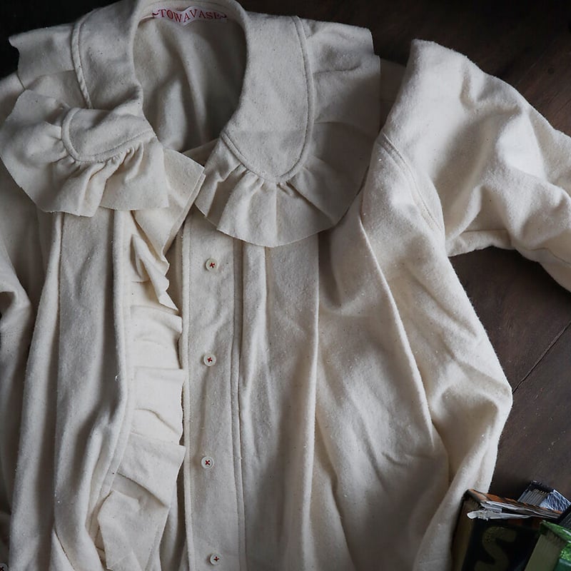 TOWAVASE india cotton flannel blouse | nii-B | 