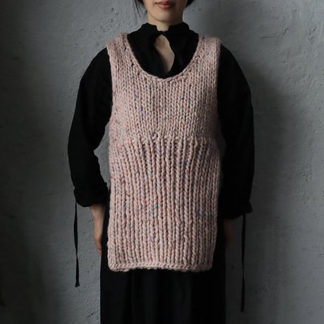 chiihao x nii-B peru vest pink mix