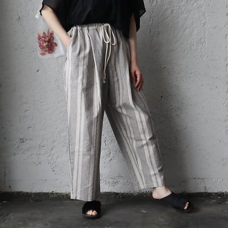 .less striped pants