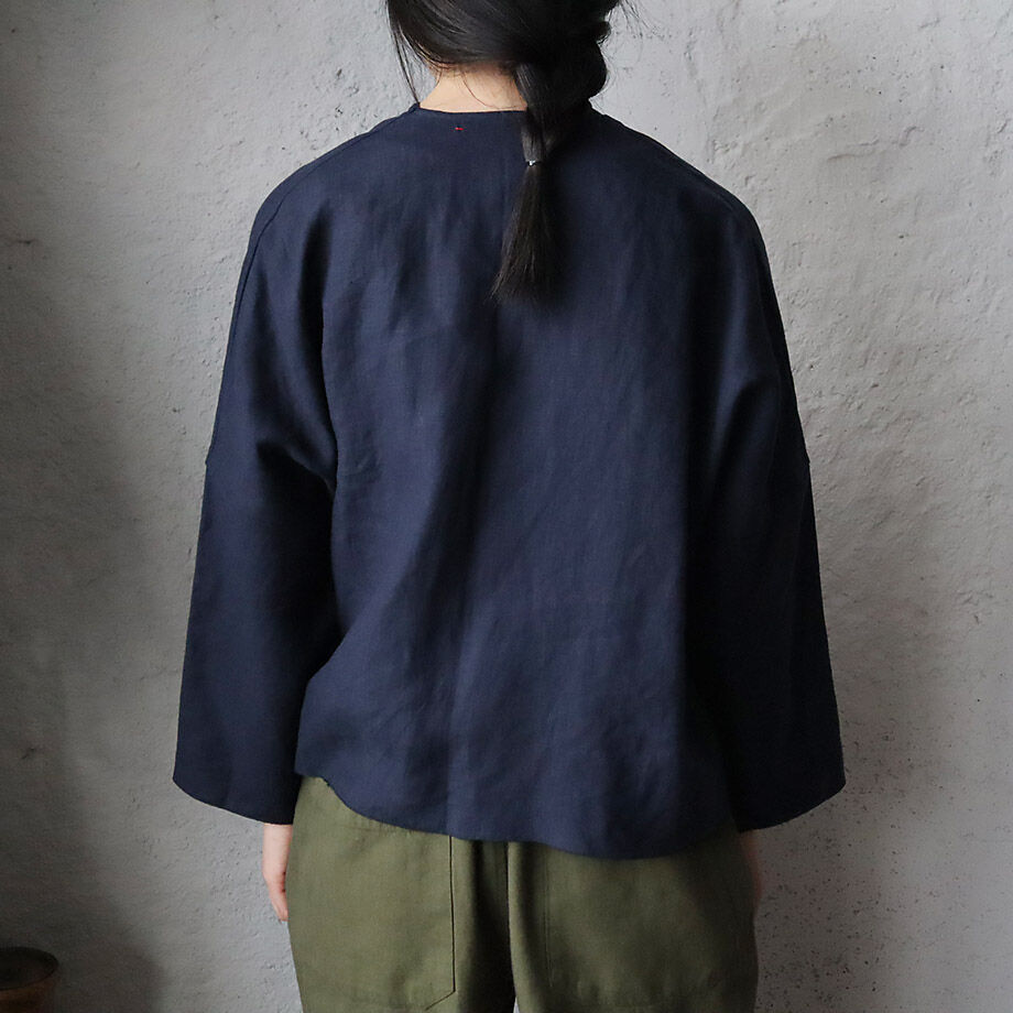 TOWAVASE Bon Voyage blouse ブラック TOWAVASE（トワヴァーズ） | Bonvoyage blouse | hapuna&Co