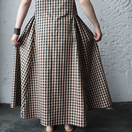 NOTA le blueque dress (plaid)