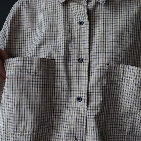 ànuke check over shirts (beige)